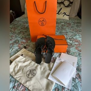 Hermes Egene sandal size 5